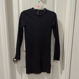 Zara Black Bodycon Mini Dress